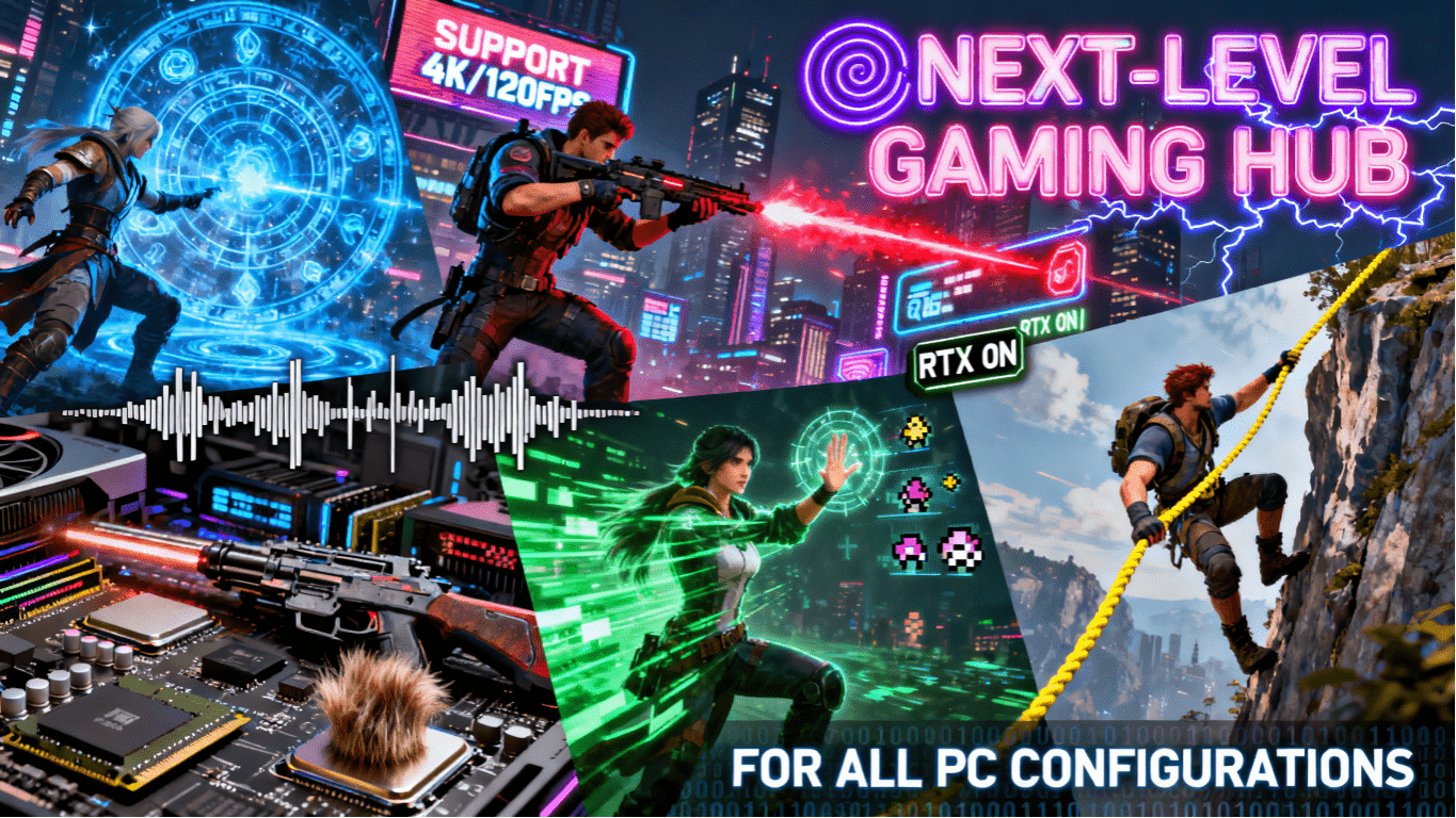 PC 游戏大合集：热门类型全覆盖，经典 + 新作适配多配置电脑，持续更新